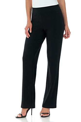 RekucciTravel in Style Women's Soft Knit Classic Straight Leg Pant