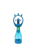 CLOOKOOER Mini Personal Portable Water Spray Fan Hand Misting Cooler Mist Fan (Blue)