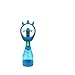 CLOOKOOER Mini Personal Portable Water Spray Fan Hand Misting Cooler Mist Fan (Blue)