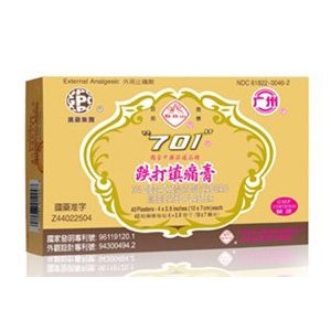 701 Dieda Zhentong Yaogao Medicated Plaster by Solstice