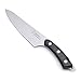 TUO Cutlery Hacker Series Chefs Knife 8 - Japanese Steel with Ebony Full Tang Handle