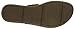 Skechers Cali Women's Indulge 2-Horizons Flip Flop,Brown/White,5 UK/8 M US