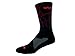 Nike Lebron Men's Hyper Elite Cushioned Crew Socks Large (shoe size 8-12) (Black)
