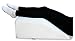 Post Surgery Elevating Leg Rest Pillow with Memory Foam Top - Best for Back, Hip and Knee Pain Relief, Foot and Ankle Injury and Recovery Wedge - Breathable and Washable Cover (8 Inch Elevator, White) primary