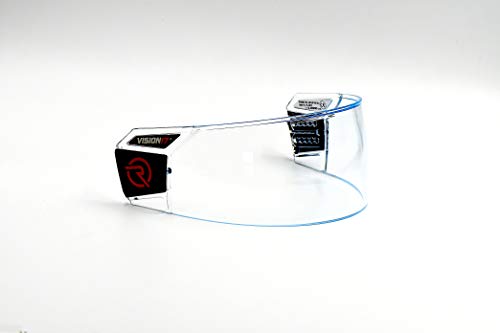HIRO-3 PRO Hockey Visor (Straight-Cut - Clear) - Thumbnail 2