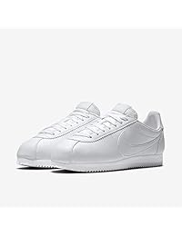 Nike Wmns Classic Cortez   Cuero, Mujer, color blanco blanco