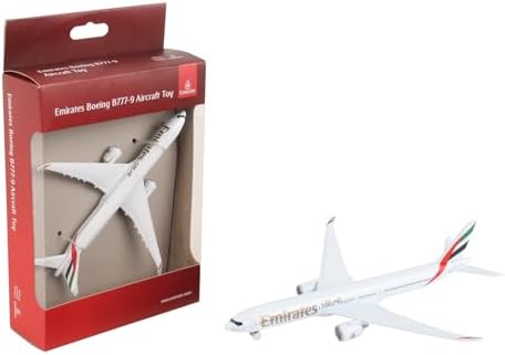 Daron Toy Airplane – Emirates 777x – Die-Cast Metal Model Airplane - Main Image