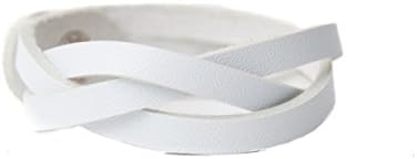 Essential Oils Braided Diffuser Bracelet (White Child's Extra Small)