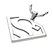 Superman Superhero Pendant Necklace Steel Chain Stainless Metal Men