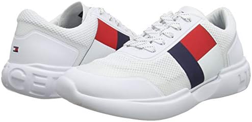 tommy hilfiger corporate knit white