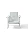 Crosley Furniture Veranda Metal Outdoor Single Glider Chair - Alabaster White