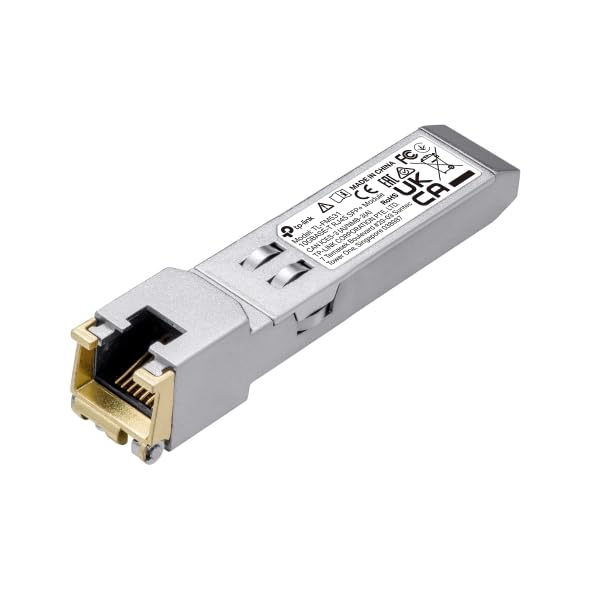 Photo 1 of TP-Link TL-FM531 | 10GBase-T RJ45 SFP+ Module | 10G Copper SFP+ Transceiver | SFP+ to Ethernet | Plug and Play | Hot Pluggable | Up to 30m Distance | Durable Metal Casing | Versatile Compatibility