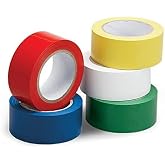Naughty Angels Vastu Tapes Tapes Vastu Dosh Remedy Heavy Duty Tape Multi Color Tape Green Yellow Red White Blue Tape- 25mt