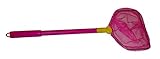 ILLUMINET: FLOATING BAIT NET: Critter Net Fishing Net Toy Net Fish Net Crab Net Shelling Net Minnow Net Scoop Net Kids Net Beach Toy Freshwater Saltwater - Stainless, Pink