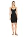 SUGARLIPS Women's Seamless Camisole Dress, Black, One Size