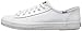 Keds Women's Kickstart Retro Court Patent Fashion Sneaker, White, 10 M US