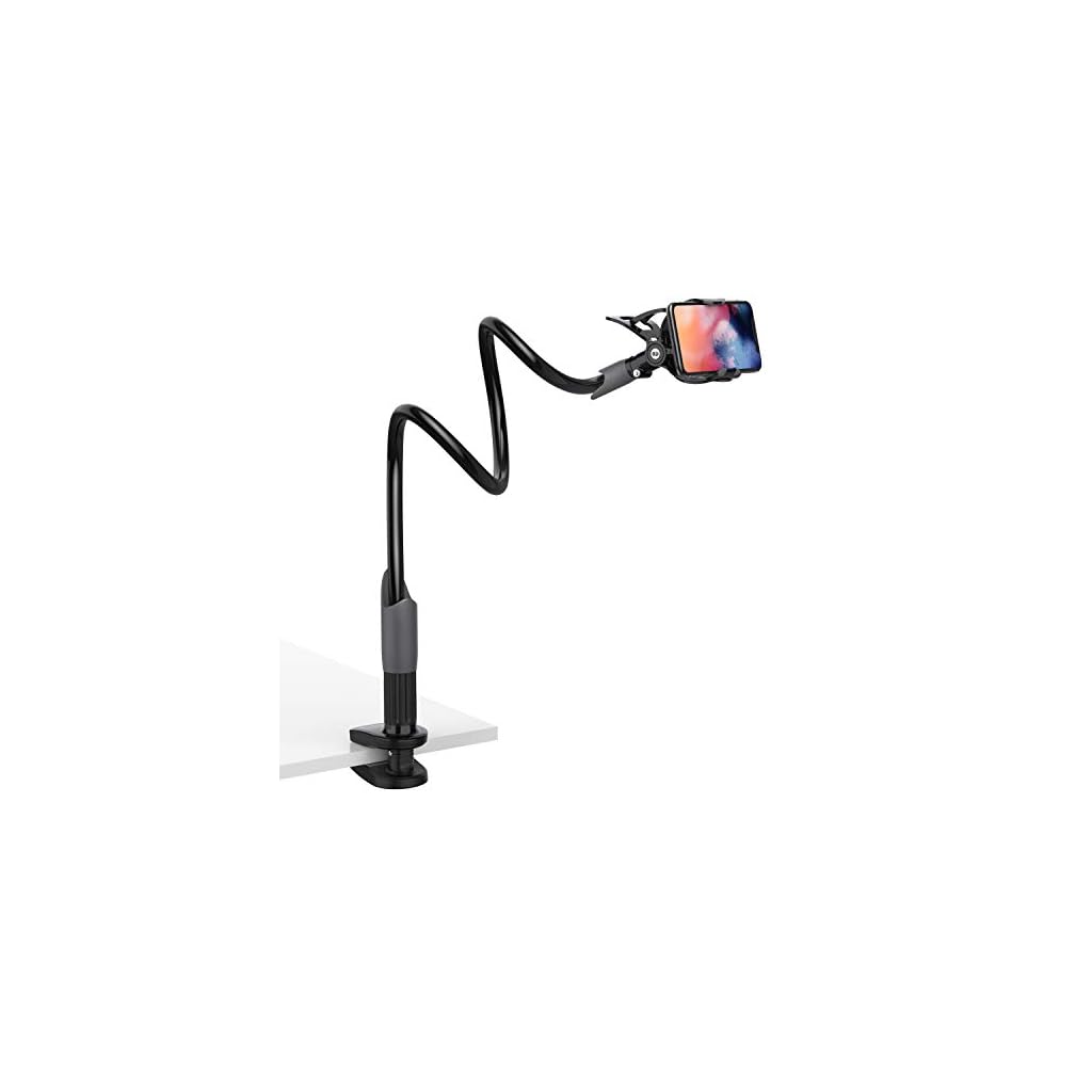Gooseneck Bed Phone Holder Mount Lamicall Flexible Long Arm Clip