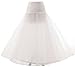 Changjie Women's a Line Floor Length Wedding Dress Underskirt Petticoats Slips White