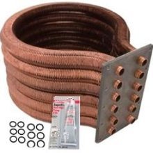 Pentair 77707-0233 Tube Sheet Coil Assembly Replacement Kit Pool and Spa Heater