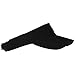 Pro Style Cotton Twill Washed Visor - Black