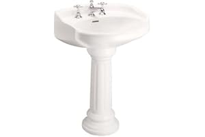 BARCLAY Victoria Pedestal Lavatory 8" Widespread