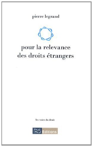 Pour la relevance des droits étrangers