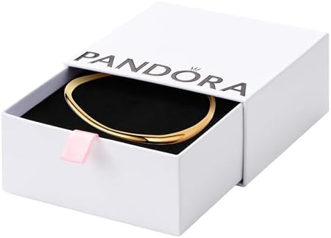Amazon.com: PANDORA Jewelry Signature Open Bangle Cubic Zirconia
