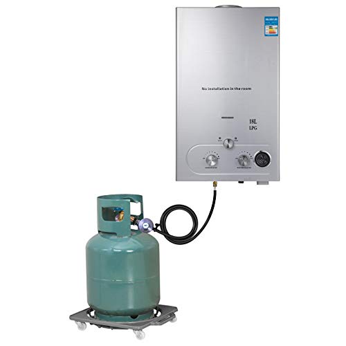 VEVOR 18L Upgrade Type Tankless Propane Water Heater 4.8GPM Propane Hot