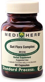 Gut Flora Complex 40 caps by Standard Process / Mediherb