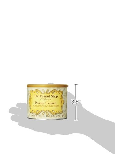 The Peanut Shop of Williamsburg Peanut Crunch, 10.5-Ounce Tins (Pack of 2)