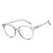 Qjoy Women Spectacle Optical Frame Glasses Clear Lens Lady Vintage Computer Anti-Radiation Eyeglasses