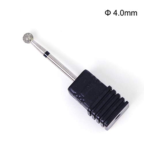 5 Size Round Head Diamond Nail Drill Bits Rotary Bur Cuticle Milling For Manicure Electric Nail Art Accessory Tools JG01-05 JG05