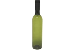 nicebottles Plastic Wine Bottle & Screw Cap, Green, 750ml