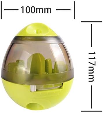 Hifrenchies Dog Toy Ball and Mental Stimulation Ball,Pet Interactive Food Egg,Interactive Puzzle Treat Ball for Frenchie Dog and Cat Slowing Feeding Ball (Red) - Image 4