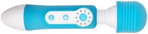 New Waterproof 10 Function Travel Full-Body Wand Massager + Includes a Free 2oz Massage Oil