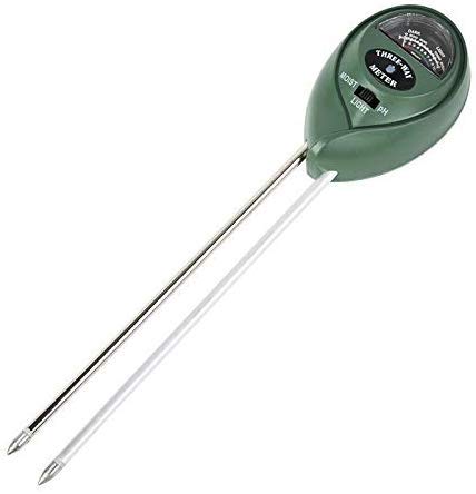 TFCFL Soil Moisture Tester PH Meter Tester Soil Test Kits Gardening Tool Kits for Plant Care Light and PH Test for Garden Farm, Lawn No Battery Needed