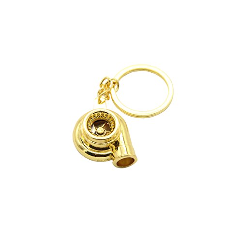 Evaliana Turbocharger Turbo Turbine Car Keychain Keyring Key Chain Keyfob Gift
