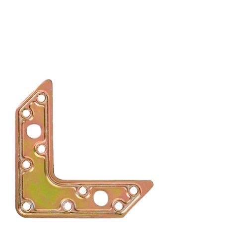 WOLFPACK LINEA PROFESIONAL Support for wood plate L Bicromated 120 mm.