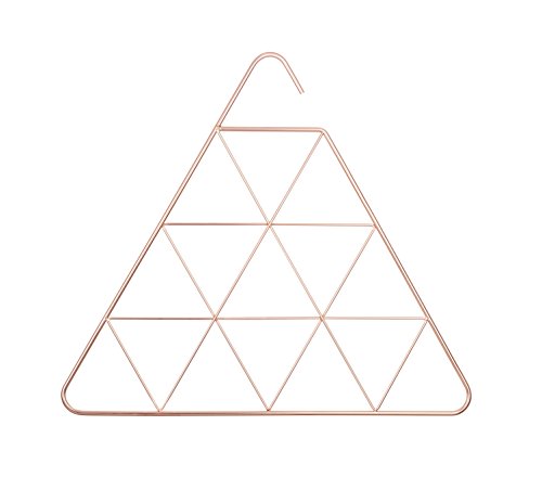 Umbra pendant hanging scarf organizer, copper