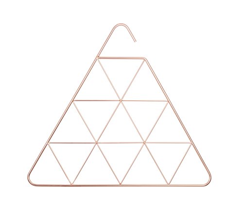 Umbra Pendant Triangular Copper Scarf Hanger/Accessory Hanger, Copper