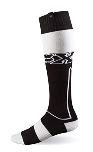 Fox Racing Fri Imperial Thick Men's MX Motorcycle Socks - Black/White/Small
