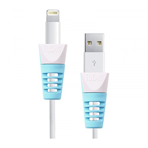 Tudia klip snap on charging cable saver protector for a…