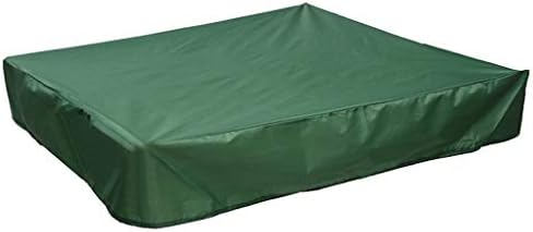 MA87 Sandbox Cover With Drawstring Waterproof Dustproof Protection Green (D)