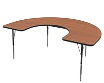 Marco Group Horseshoe Adjustable Activity Table, 48