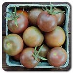 Organic Non-GMO Black Cherry Tomato - OPEN-POLLINATED - Garden Vegetable Seed for Planting (price includes shipping)