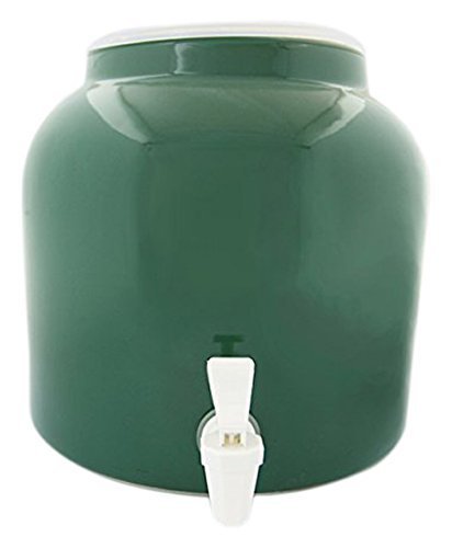 Bluewave Lifestyle PKDS161 Green Bluewave Solid Design Beverage Dispenser Crock