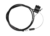 HAKATOP 946-04112A 746-04112A 64.5-inch Drive Engagement Control Cable Forward Fits Walk-Behind Lawn Mower MTD Huskee Troy-Bilt White