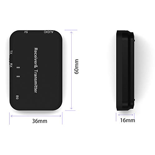 image for Sonmer 2 In 1 Bluetooth 4.1 Stereo Audio Transmitter and Receiver Audi