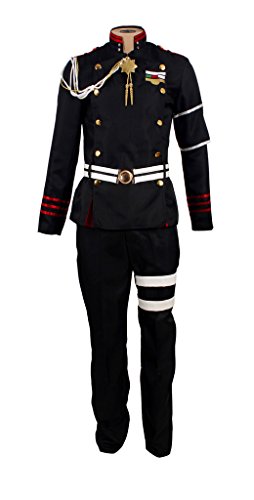 Mtxc Men's Seraph of the End Cosplay Costume Guren Ichinose Military Uniform