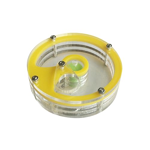 BESTonZON Practical Acrylic Breeding Box Round Display Nest for Comfortable Indoor Habitat Easy to Clean with Humidity Sponge for Harvester